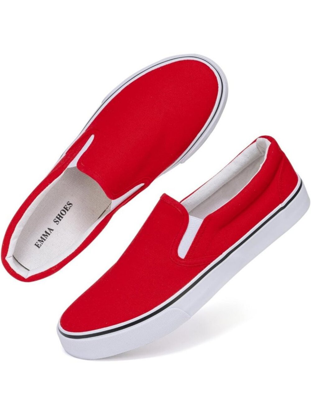 Stylish Canvas Slip-On Sneakers for Women | Comfy Everyday Footwear